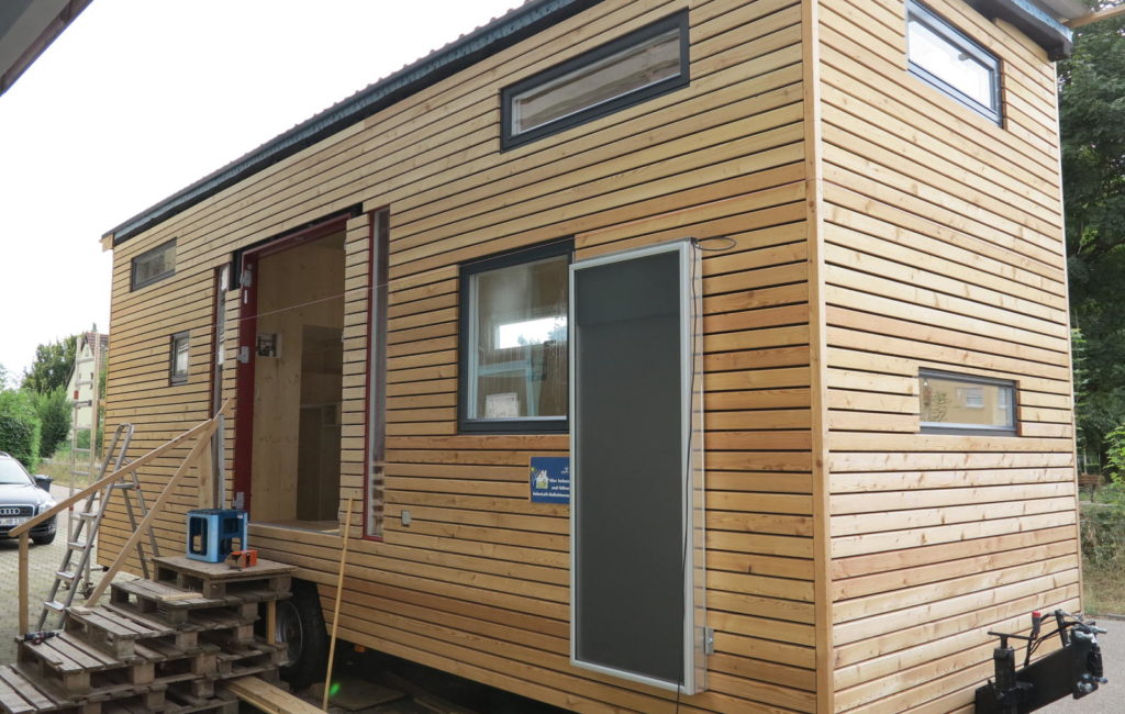 Halbzeit Tiny House Bau